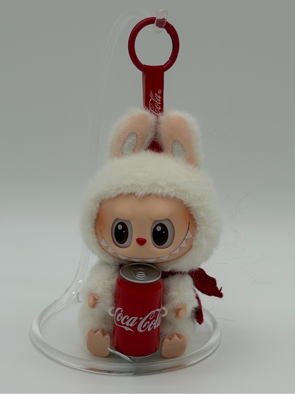 Pop Mart Labubu The Monsters Coca Cola Series Happy Factor Vinyl Plush Figure